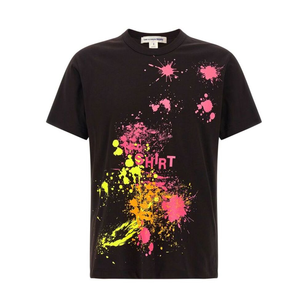 Comme Des Garçons Black Cotton Men's T-Shirt